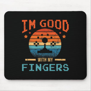 80er Video Game Arcade Gamer - Ich bin gut mit mei Mousepad