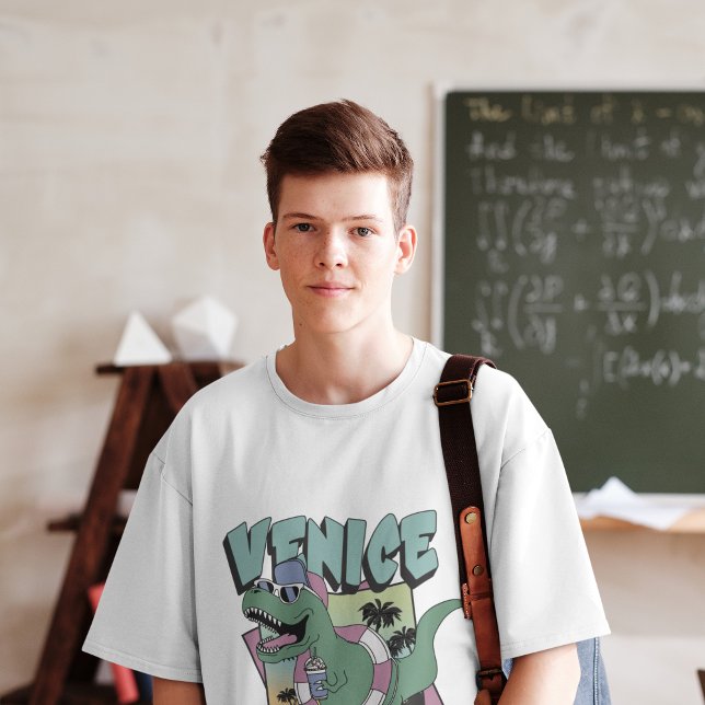 80er Vintag Dino Friend Bossica T - Shirt (80s Vintage Dino Friend Bossica T-shirt)