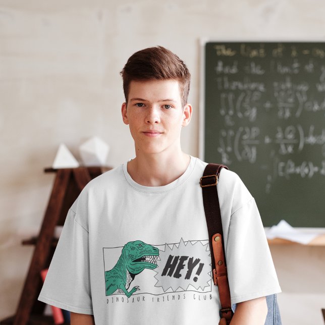 80er Vintag Dino Friend Bossica T - Shirt (80s Vintage Dino Friend Bossica T-shirt)