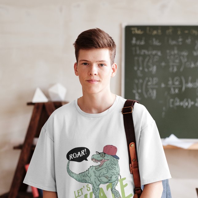 80er Vintag Dino Friend Bossica T - Shirt (80s Vintage Dino Friend Bossica T-shirt)