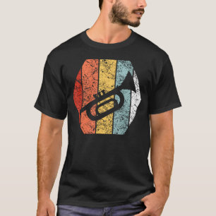 80er Vintage-Trompeter Retro-Trompete Die T-Shirt
