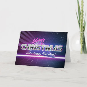 80er Weihnachtskarte Karte