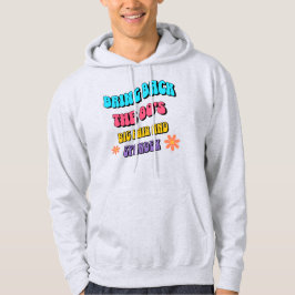 80er zurückbringen hoodie