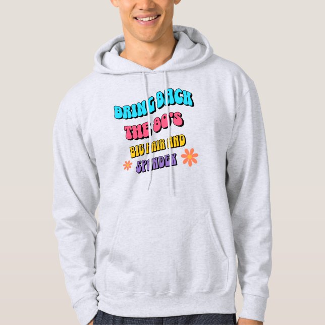 80er zurückbringen hoodie (Vorderseite)