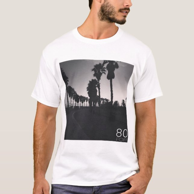 80FOR Vibes le Blanc T-Shirt (Vorderseite)