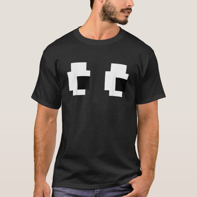 80s 8 bit Halloween Group Costume  T-Shirt (Vorderseite)