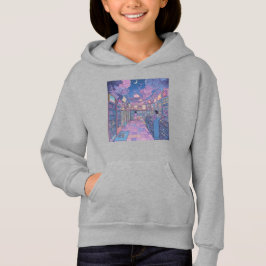 80s lofi style store hoodie