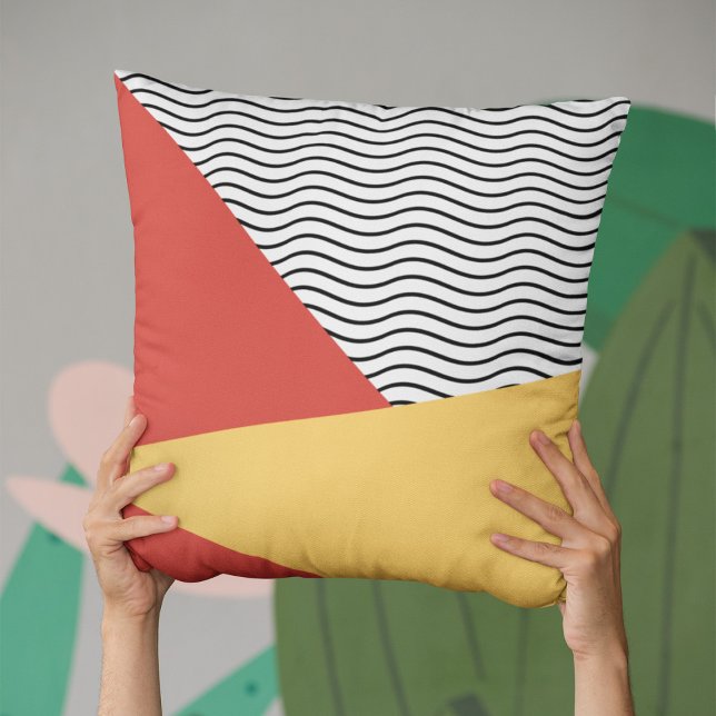 80s Pop Art Pattern Kissen (Von Creator hochgeladen)