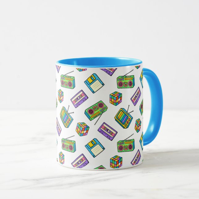 80's tasse (VorderseiteRechts)