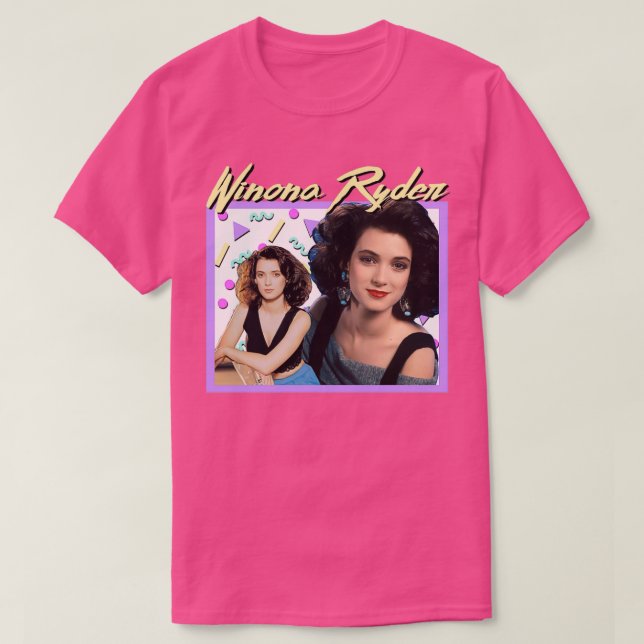 80s Winona Ryder T-Shirt (Design vorne)