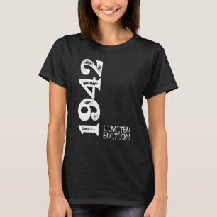 81. Geburtstag 81 Jahre Mann Frau Retro Vintag 194 T-Shirt