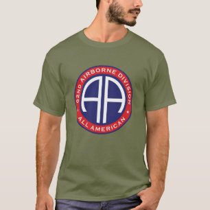 82. Airborne Division All American Casual Patch T-Shirt