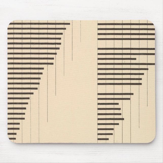 82 Anteil der Analphabeten nach Staat 1900, 1890 Mousepad (Vorne)