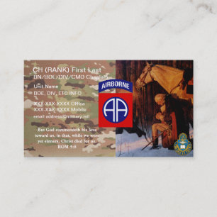 82. ANZEIGE Geistlich-Visitenkarte Visitenkarte