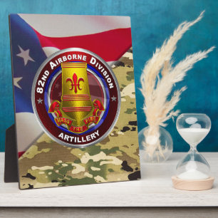 82. Artilleriebrigade der Luftlandedivision Fotoplatte