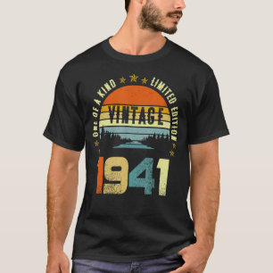 82. Geburtstag Vintage 1941 Einzigartig 1 T-Shirt