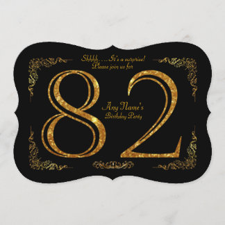 82., Geburtstags-Party 82., großes Gatsby, Einladung