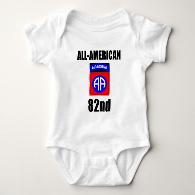 82. Im Flugzeug Abteilung Baby Strampler (Vorderseite)