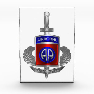 82. Im Flugzeug Division Afghanistan Dagger Fotoblock