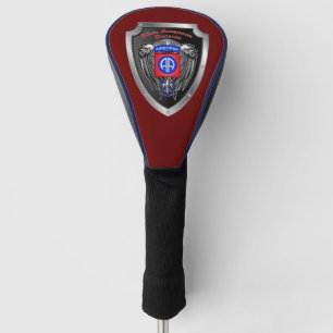 82. Im Flugzeug Division "All American" Shield Golf Headcover