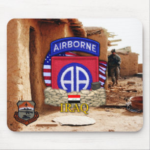 82. im Flugzeug Division Golfkriegsvets Mousepad