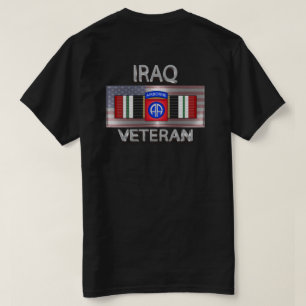 82. Im Flugzeug Division Irak Veteran T-Shirt