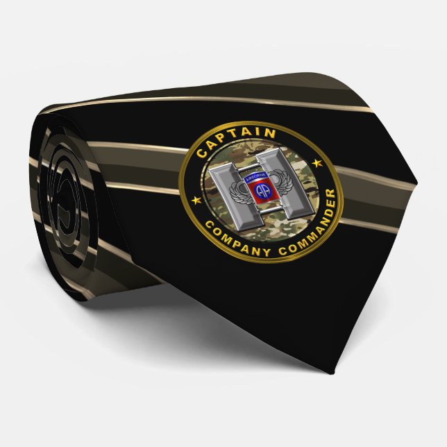 82. Im Flugzeug Division Krawatte (Gerollt)