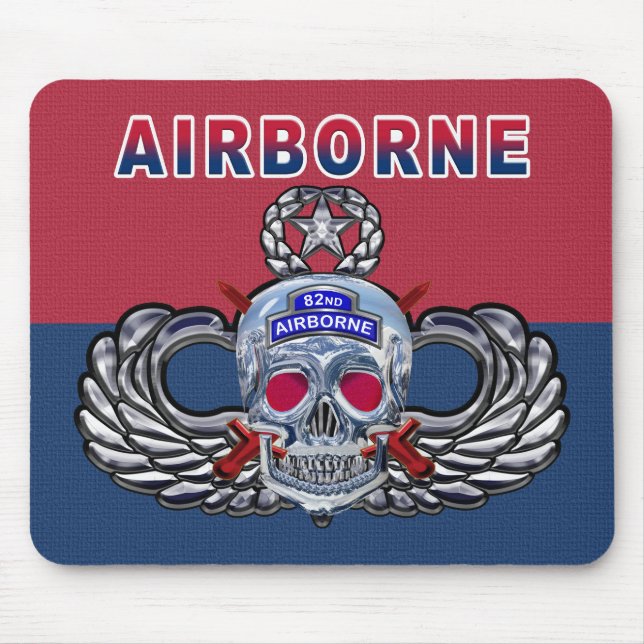 82. Im Flugzeug Division Mousepad (Vorne)