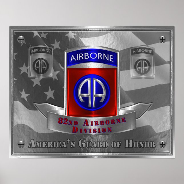 82. Im Flugzeug Division Poster (Vorne)