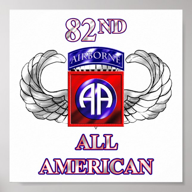 82. Im Flugzeug Division Poster (Vorne)