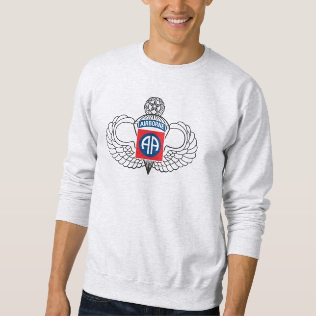 82. Im Flugzeug Division PT Sweatshirt (Vorderseite)