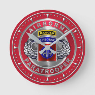 82. Im Flugzeug Division Runde Wanduhr