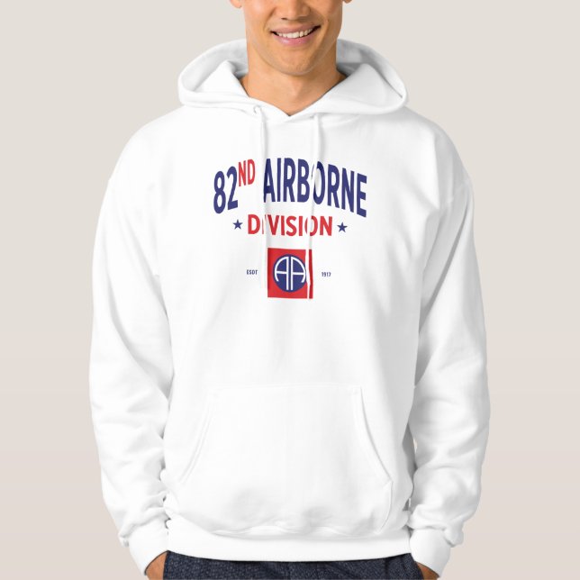 82. Im Flugzeug Division - The All American Hoodie (Vorderseite)