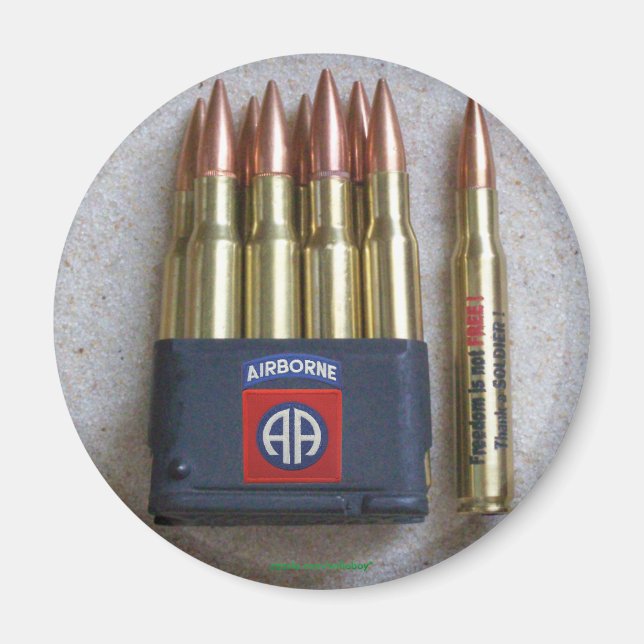 82. im Flugzeug Division war Veteranen Veteranen M Magnet (Vorne)