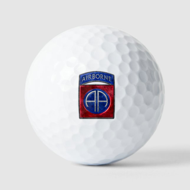 82. Im Flugzeug Golfball (Vorderseite)
