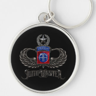 82. Im Flugzeug Jumpmaster Schlüsselanhänger