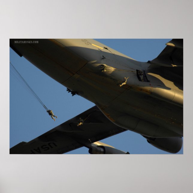 82. Im Flugzeug Poster (Vorne)