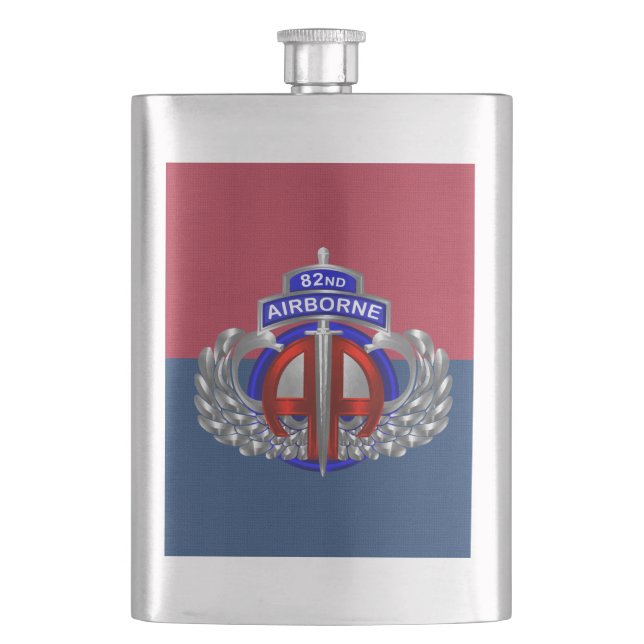 82. Luftlandedaggerdivision Farben  Flachmann (Vorderseite)
