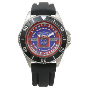 82. Luftlandedivision Afghanistan Veteran Armbanduhr