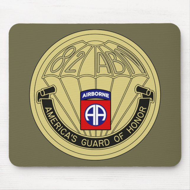 82. Luftlandedivision – Amerikas Ehrengarde Mousepad (Vorne)