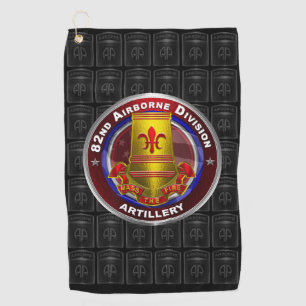 82. Luftlandedivision Artillerie  Golfhandtuch