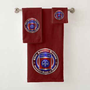 82. Luftlandedivision  Badhandtuch Set