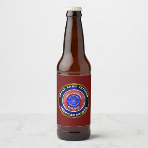 82. Luftlandedivision Bierflaschenetikett
