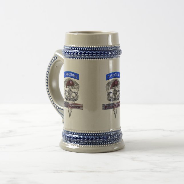 82. Luftlandedivision Bierglas (Vorderseite Links)