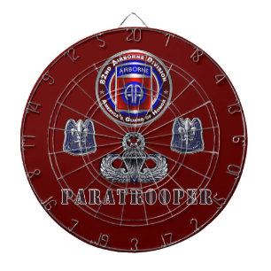 82. Luftlandedivision Dartscheibe