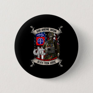 82. Luftlandedivision Fallschirmspringer Fort Brag Button