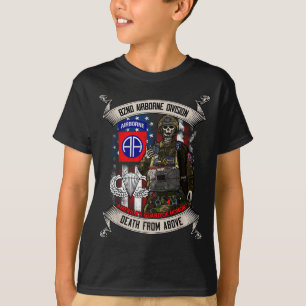 82. Luftlandedivision Fallschirmspringer Fort Brag T-Shirt
