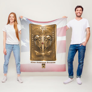 82. Luftlandedivision Fleecedecke