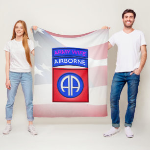 82. Luftlandedivision Fleecedecke