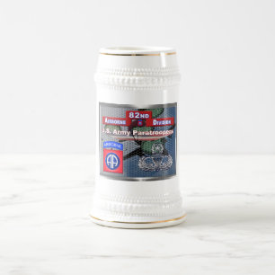 82. Luftlandedivision - Fort Bragg Bierglas